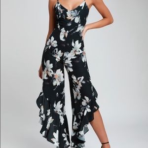 Bellis floral jumpsuit